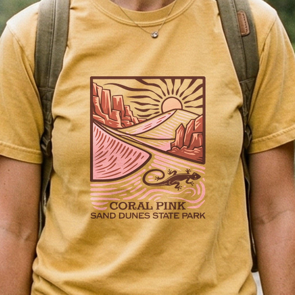 Coral Pink Sand Dunes State Park Cotton T-Shirt