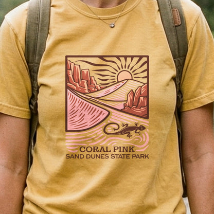 Coral Pink Sand Dunes State Park Cotton T-Shirt