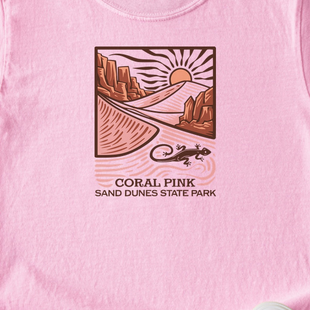 Coral Pink Sand Dunes State Park Kids Cotton T-Shirt