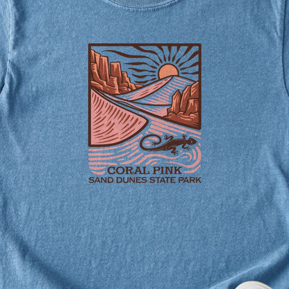 Coral Pink Sand Dunes State Park Kids Cotton T-Shirt