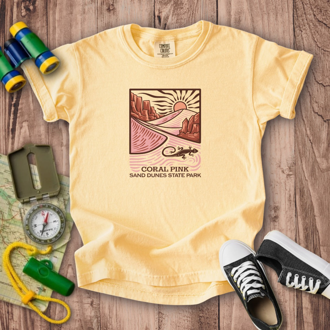 Coral Pink Sand Dunes State Park Kids Cotton T-Shirt