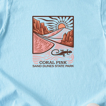 Coral Pink Sand Dunes State Park Kids Cotton T-Shirt