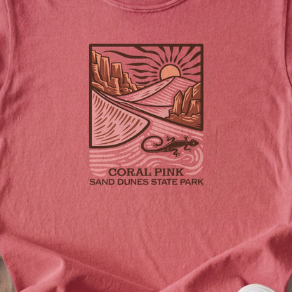 Coral Pink Sand Dunes State Park Kids Cotton T-Shirt