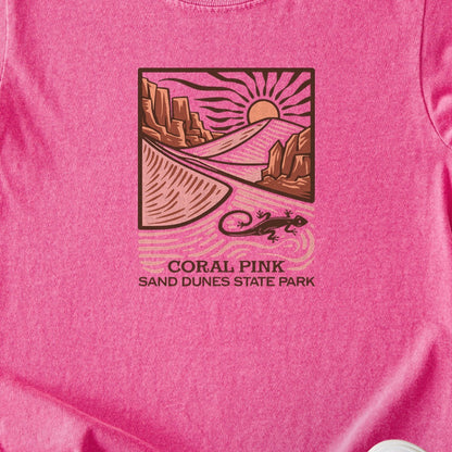 Coral Pink Sand Dunes State Park Kids Cotton T-Shirt