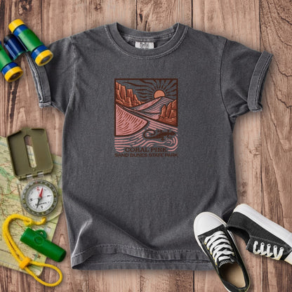 Coral Pink Sand Dunes State Park Kids Cotton T-Shirt