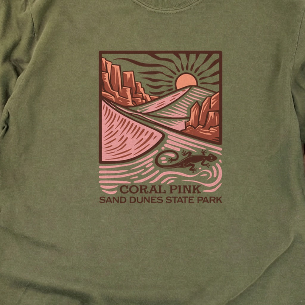Coral Pink Sand Dunes State Park Cotton Long Sleeve