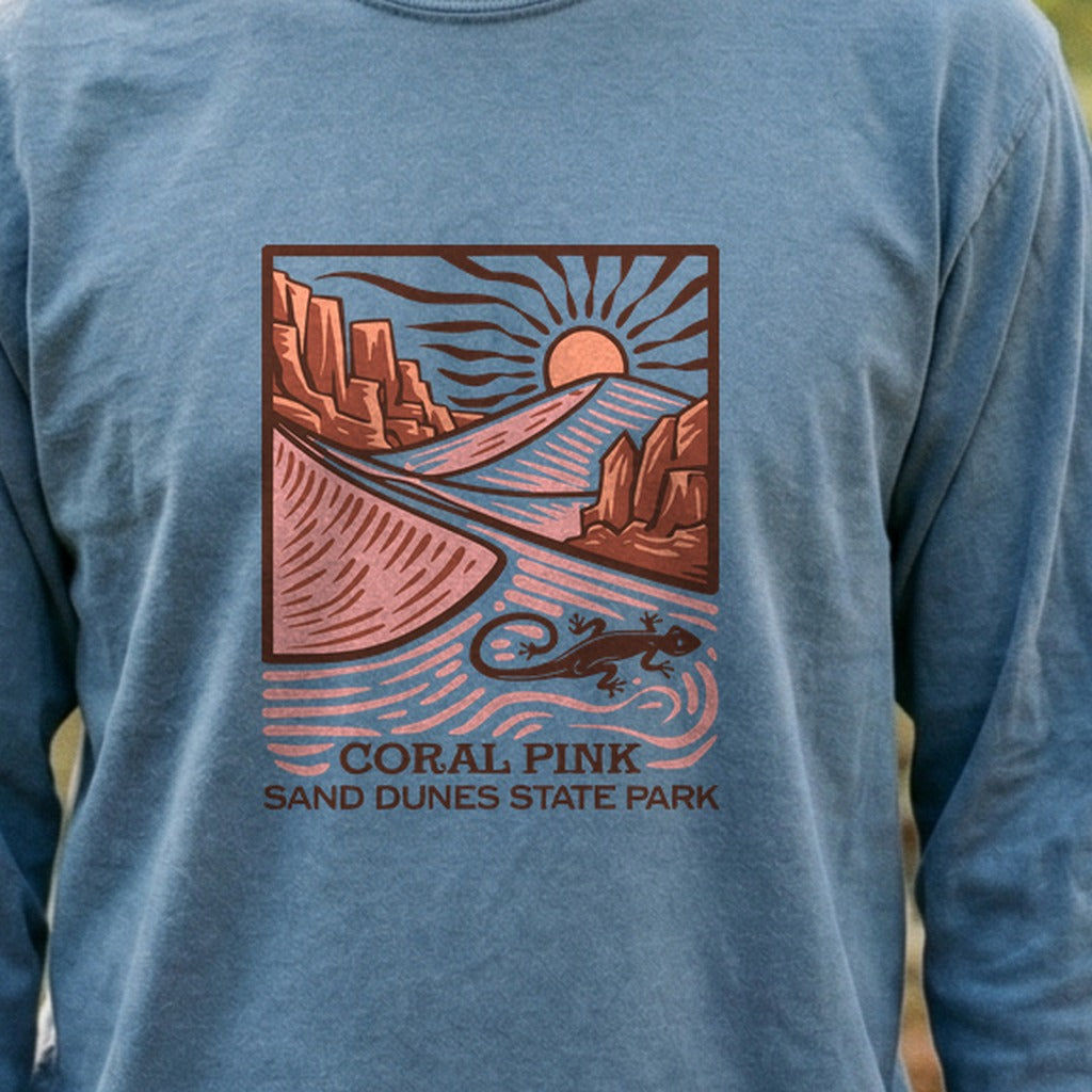 Coral Pink Sand Dunes State Park Cotton Long Sleeve
