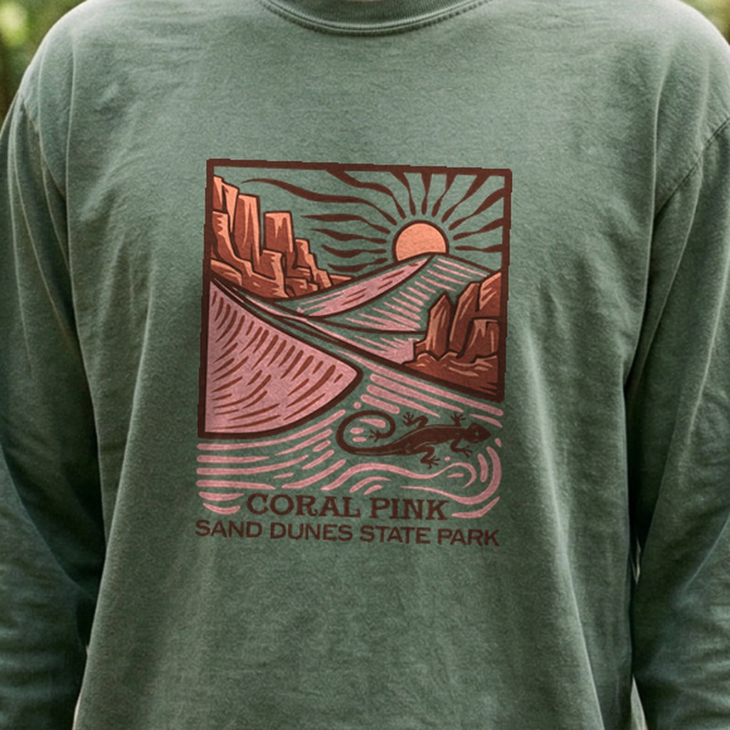 Coral Pink Sand Dunes State Park Cotton Long Sleeve