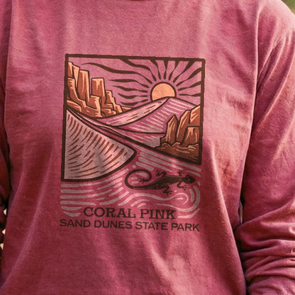 Coral Pink Sand Dunes State Park Cotton Long Sleeve