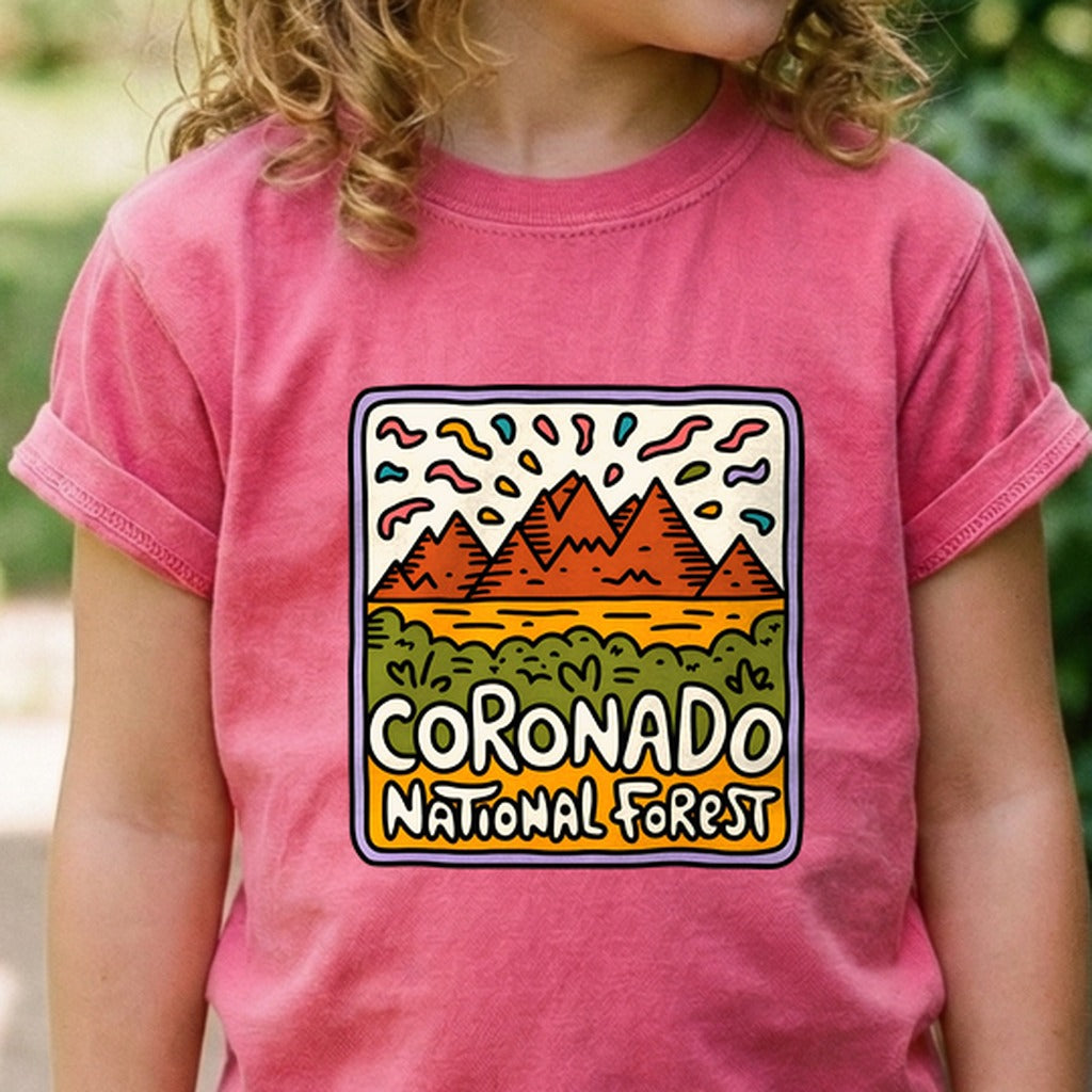 Coronado National Forest Kids Cotton T-Shirt