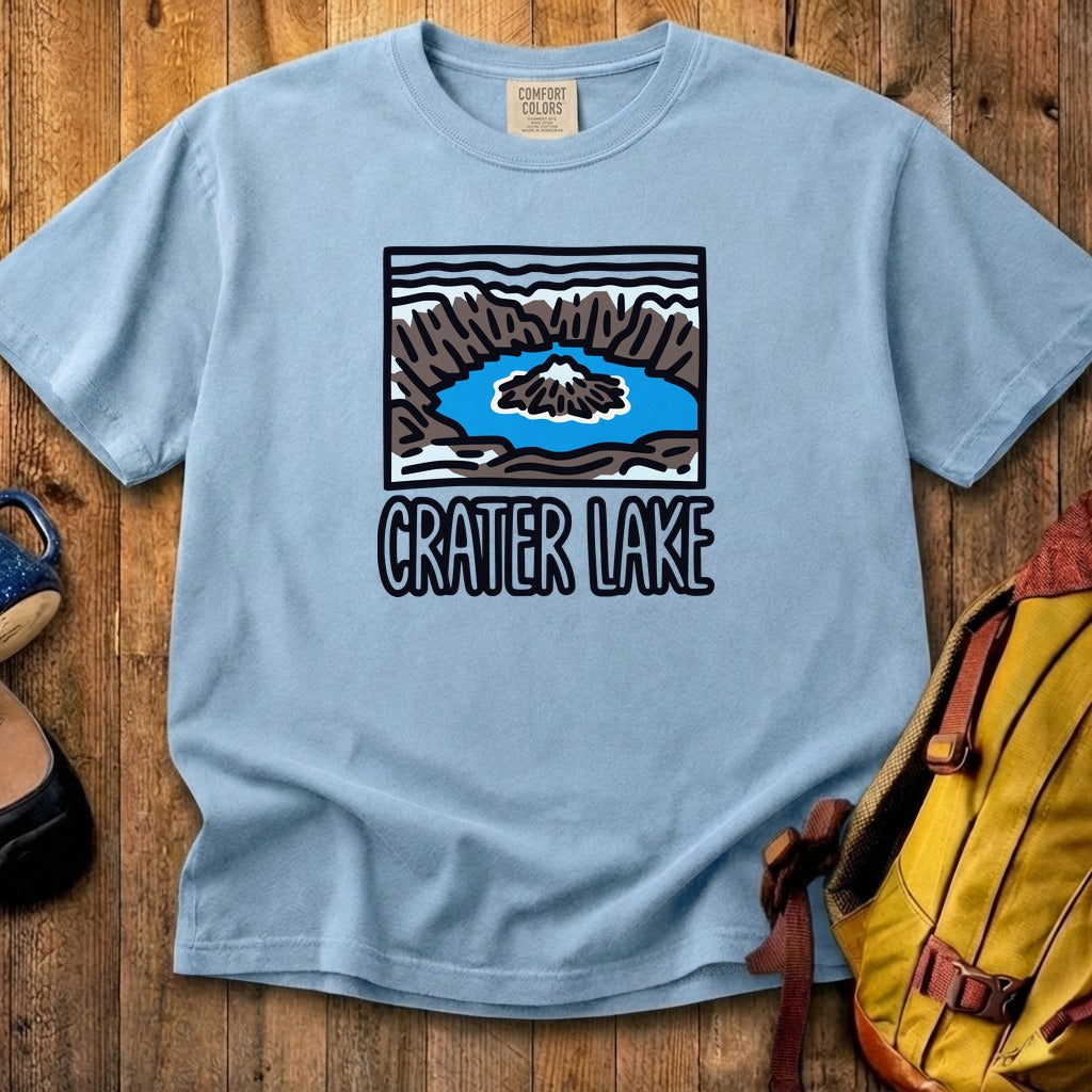 Crater Lake National Park Cotton T-Shirt