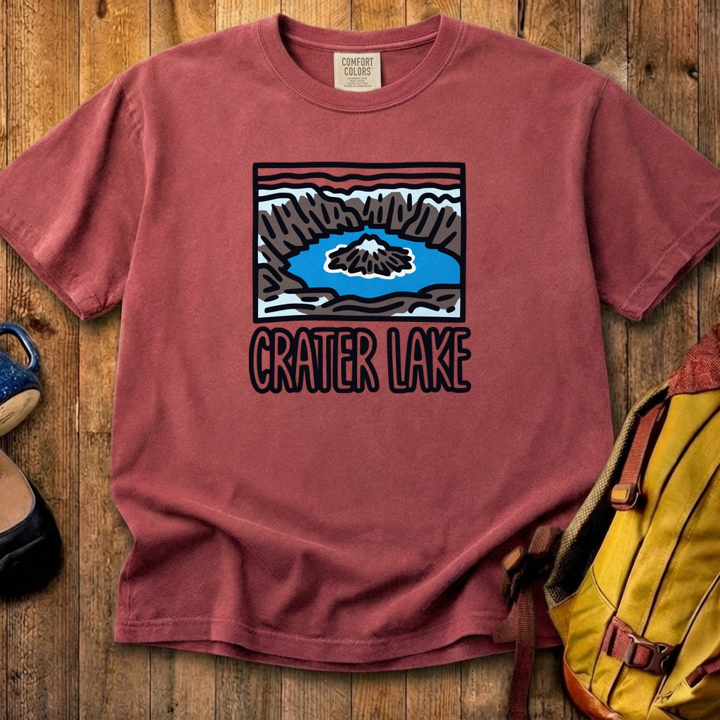 Crater Lake National Park Cotton T-Shirt