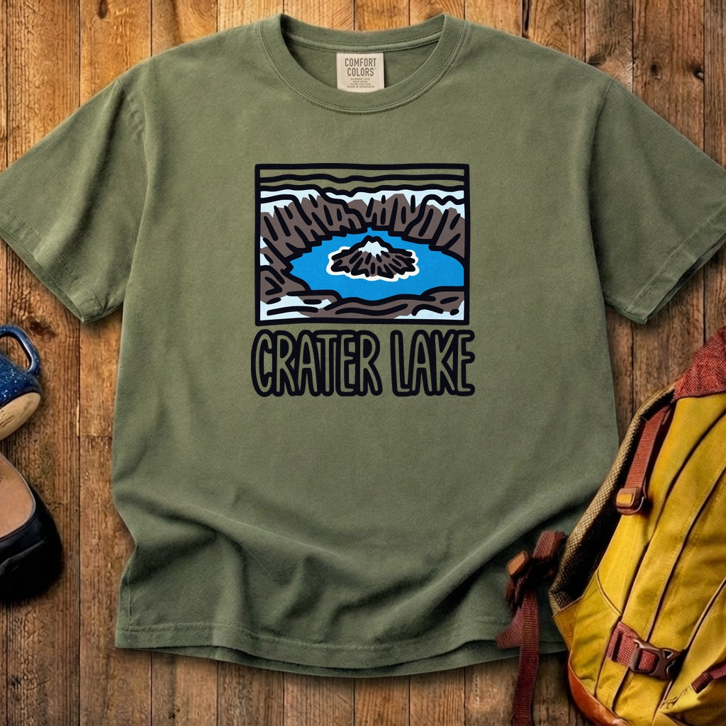 Crater Lake National Park Cotton T-Shirt