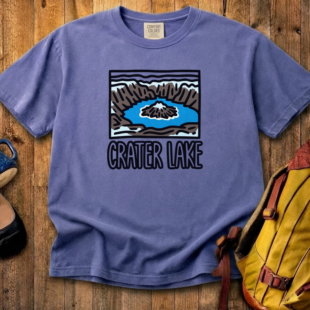 Crater Lake National Park Cotton T-Shirt