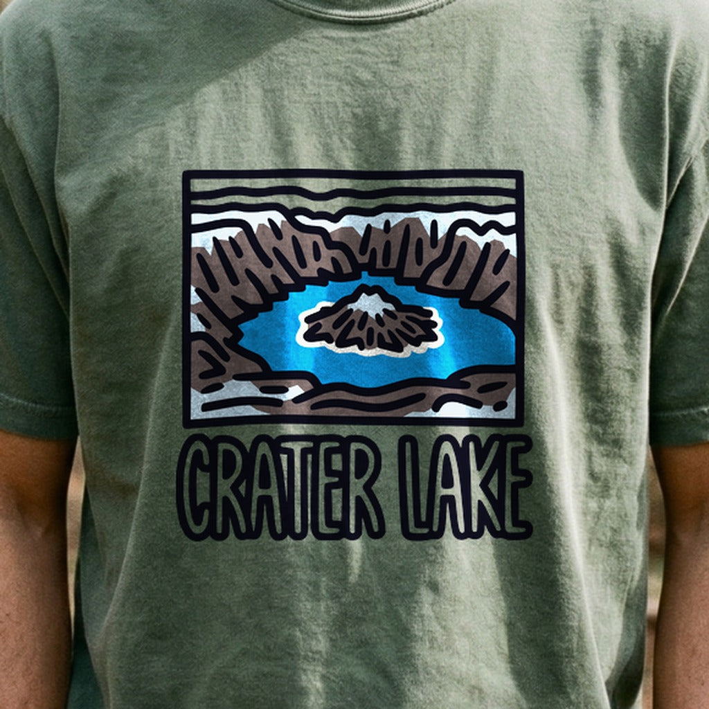 Crater Lake National Park Cotton T-Shirt