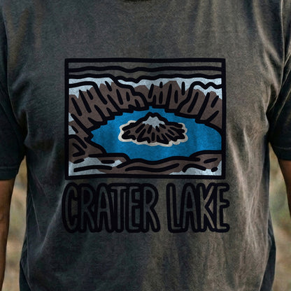 Crater Lake National Park Cotton T-Shirt