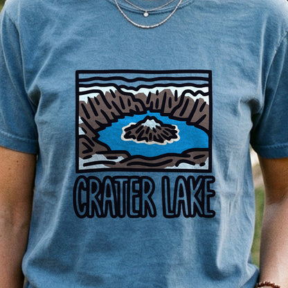 Crater Lake National Park Cotton T-Shirt