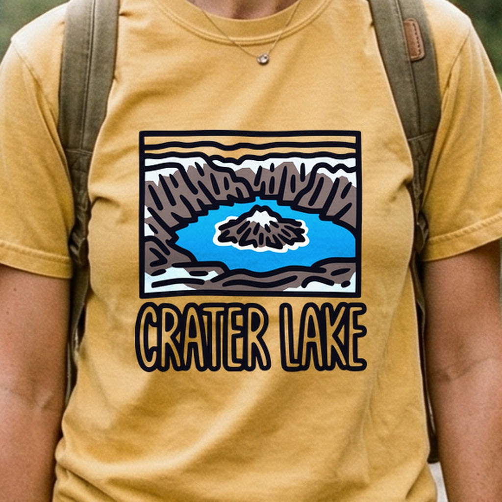 Crater Lake National Park Cotton T-Shirt