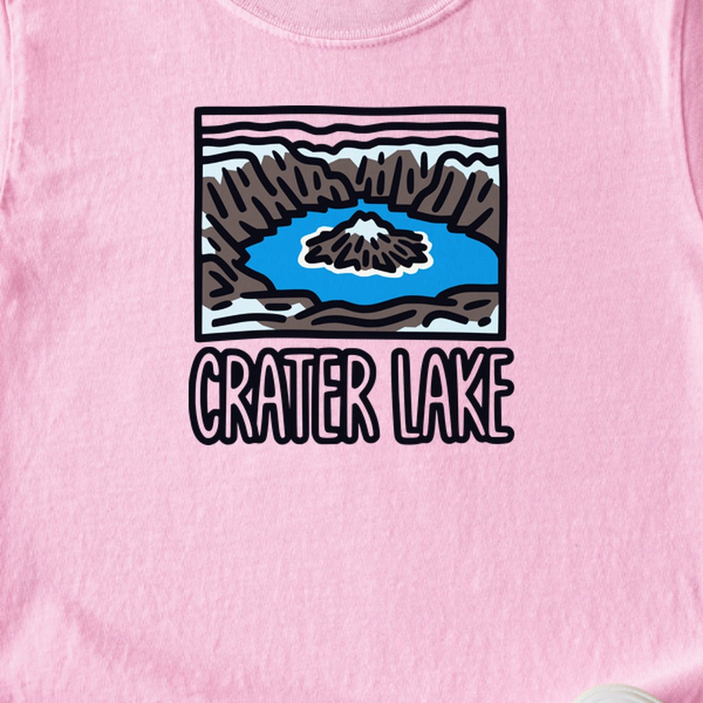 Crater Lake National Park Kids Cotton T-Shirt