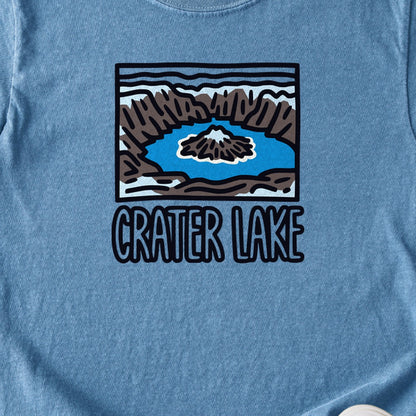 Crater Lake National Park Kids Cotton T-Shirt
