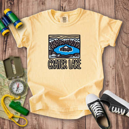 Crater Lake National Park Kids Cotton T-Shirt