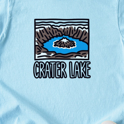 Crater Lake National Park Kids Cotton T-Shirt