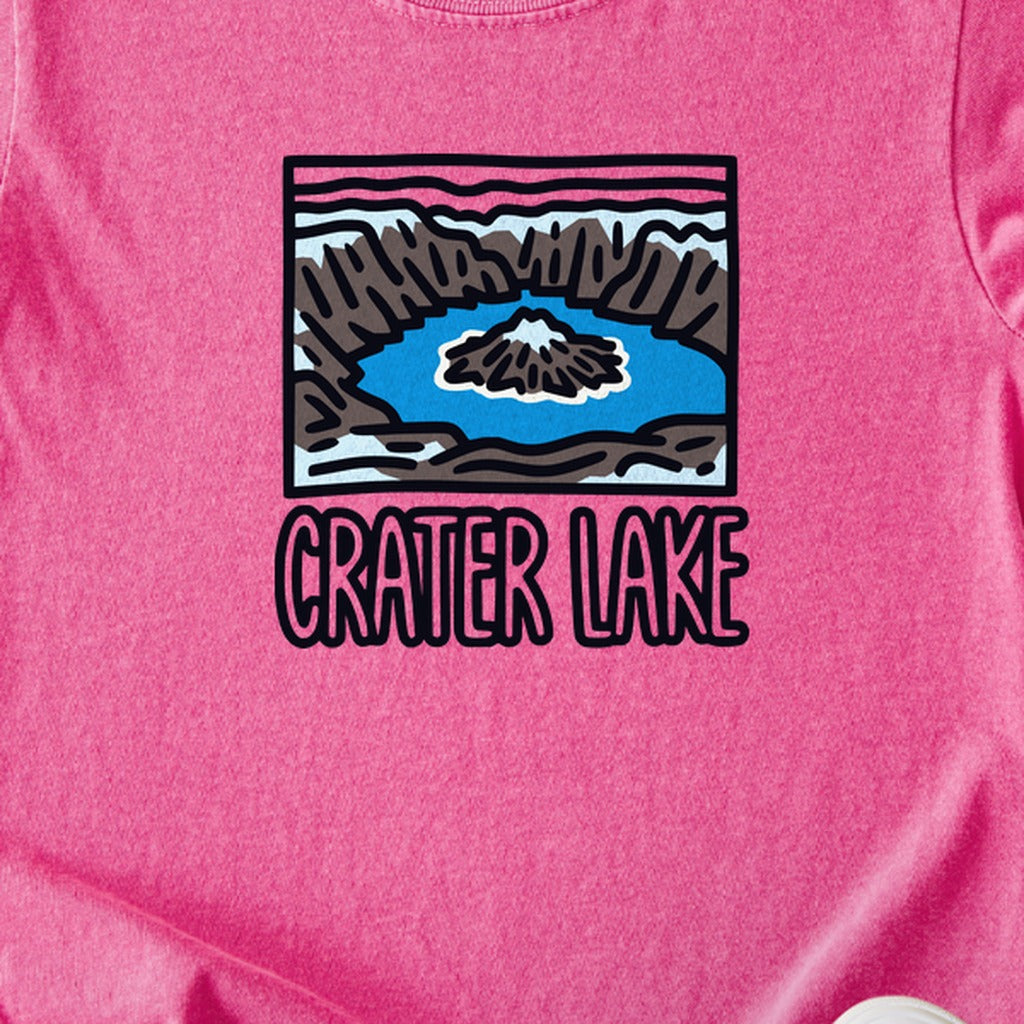 Crater Lake National Park Kids Cotton T-Shirt