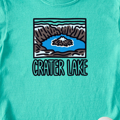 Crater Lake National Park Kids Cotton T-Shirt
