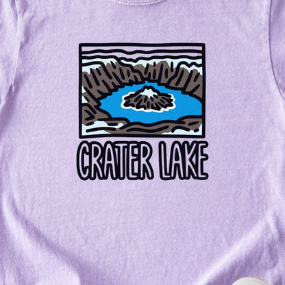Crater Lake National Park Kids Cotton T-Shirt