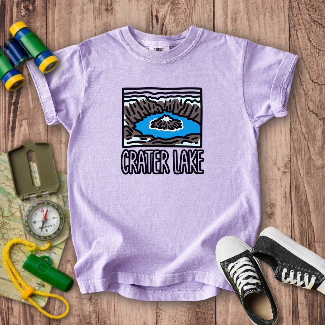 Crater Lake National Park Kids Cotton T-Shirt