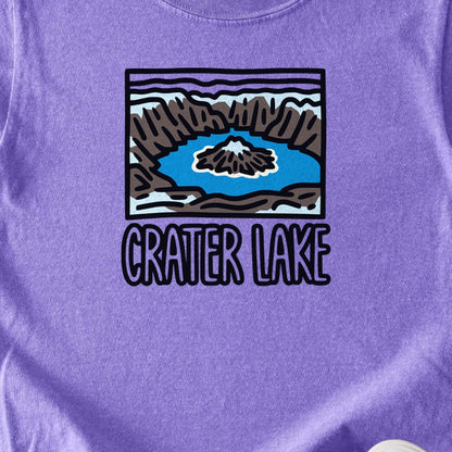 Crater Lake National Park Kids Cotton T-Shirt