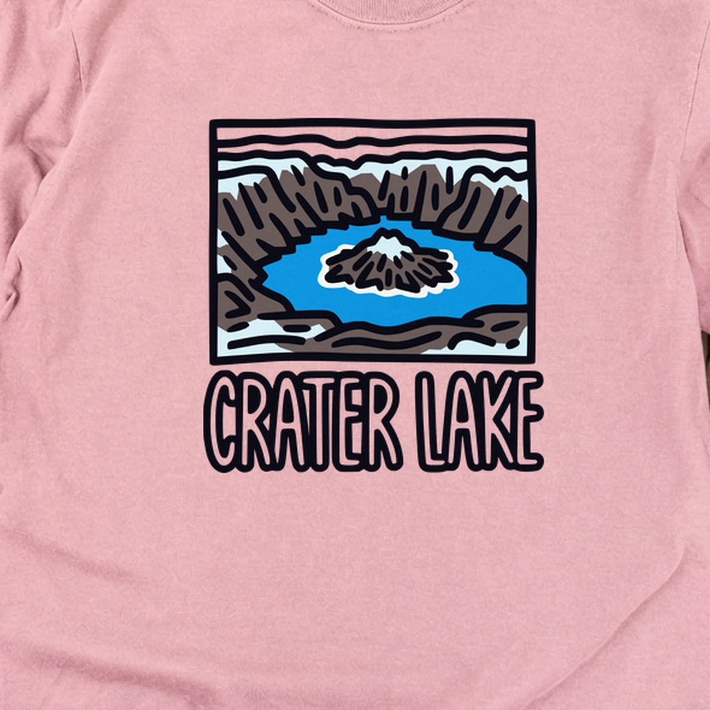 Crater Lake National Park Cotton Long Sleeve