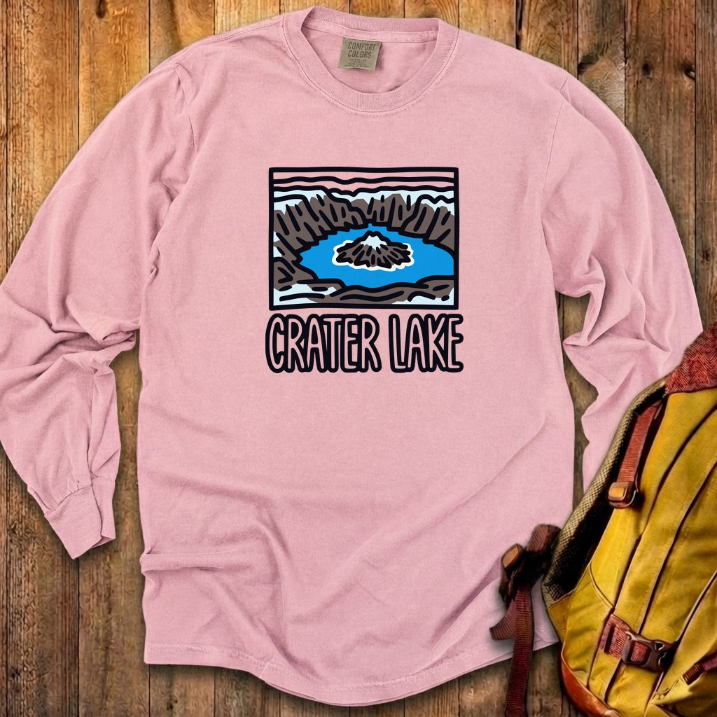 Crater Lake National Park Cotton Long Sleeve