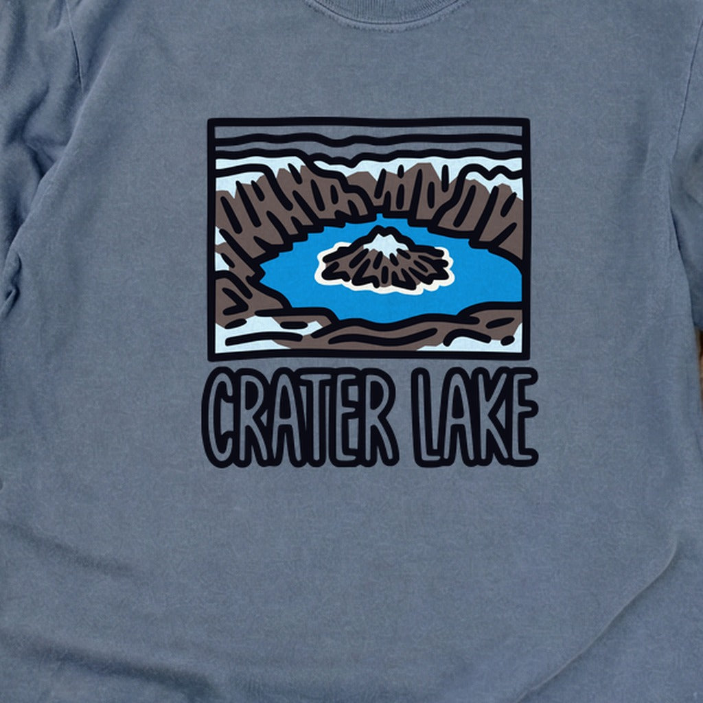 Crater Lake National Park Cotton Long Sleeve