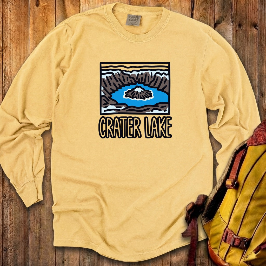 Crater Lake National Park Cotton Long Sleeve