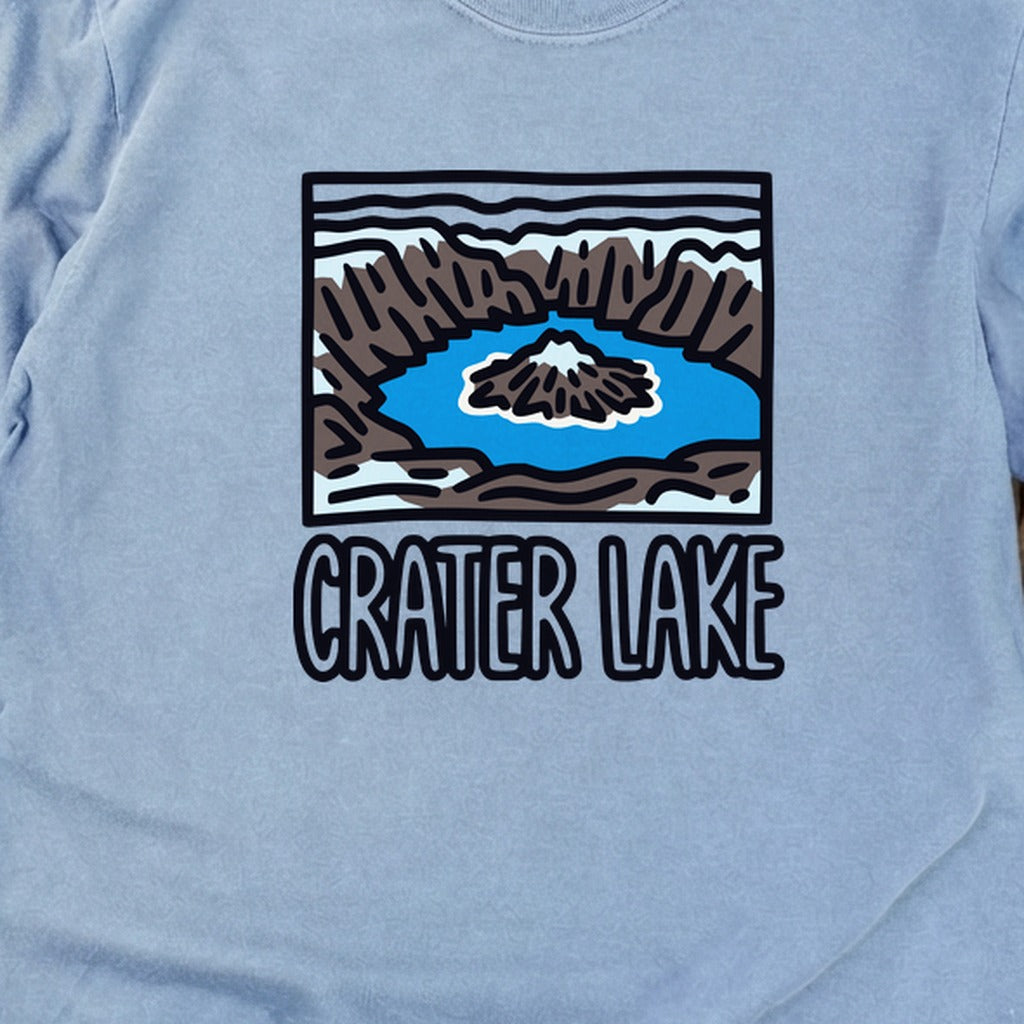 Crater Lake National Park Cotton Long Sleeve