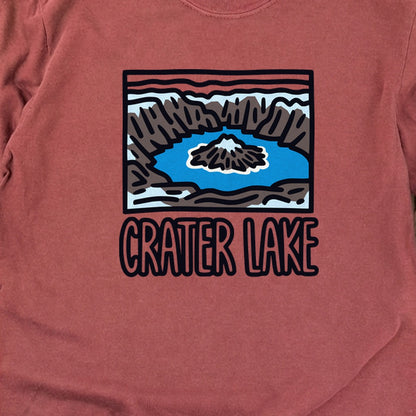 Crater Lake National Park Cotton Long Sleeve