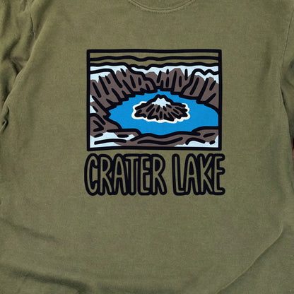Crater Lake National Park Cotton Long Sleeve