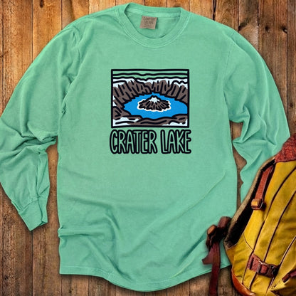 Crater Lake National Park Cotton Long Sleeve