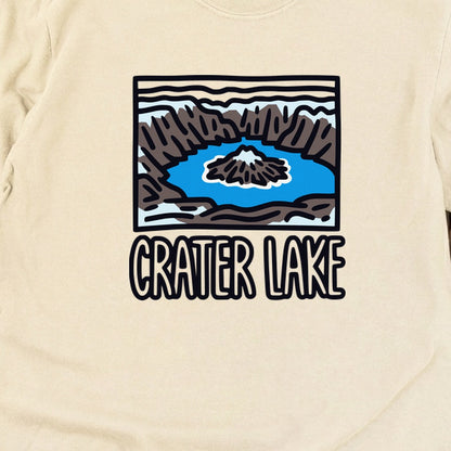 Crater Lake National Park Cotton Long Sleeve