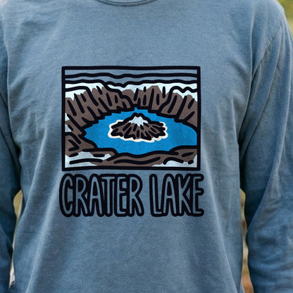 Crater Lake National Park Cotton Long Sleeve