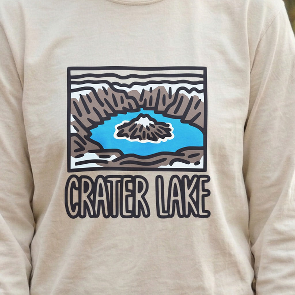 Crater Lake National Park Cotton Long Sleeve