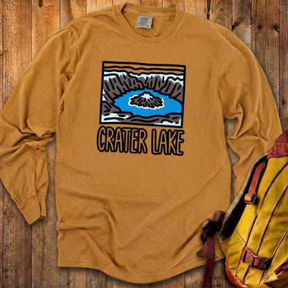Crater Lake National Park Cotton Long Sleeve