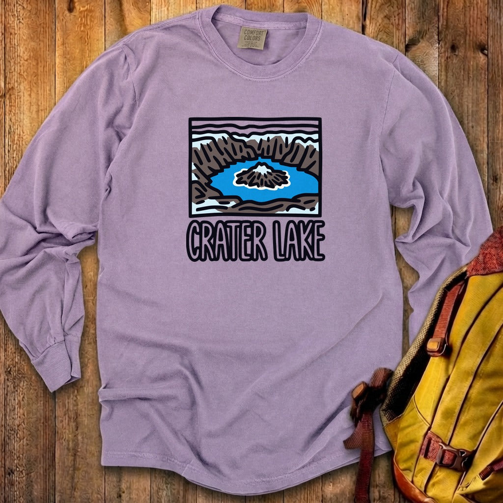 Crater Lake National Park Cotton Long Sleeve