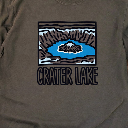 Crater Lake National Park Cotton Long Sleeve