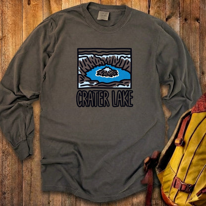 Crater Lake National Park Cotton Long Sleeve