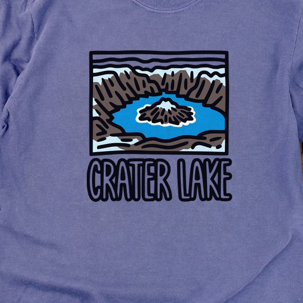 Crater Lake National Park Cotton Long Sleeve