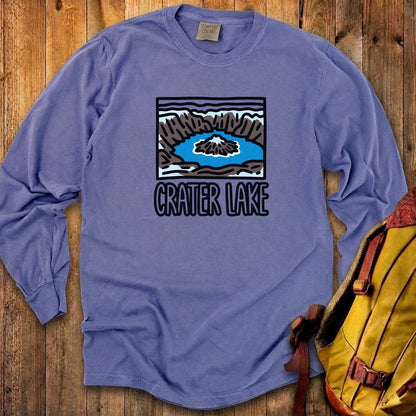 Crater Lake National Park Cotton Long Sleeve