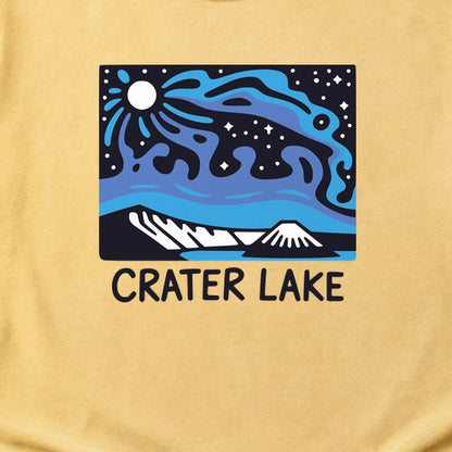Crater Lake at Night Cotton T-Shirt