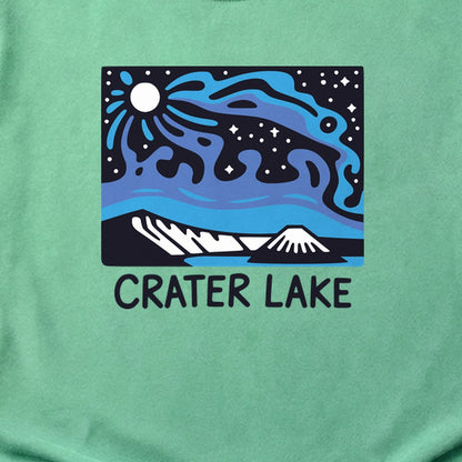 Crater Lake at Night Cotton T-Shirt